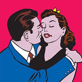 復(fù)古人物廣告圖片