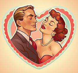 復(fù)古人物廣告圖片