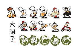 大廚子 卡通人物圖片