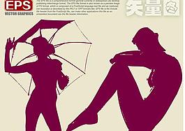 人體剪影圖片