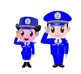 矢量 警察圖片