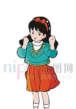 矢量卡通人物圖片