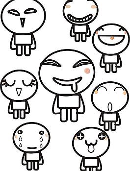 人物表情圖片