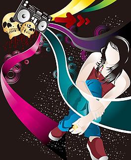 女性 線條圖片