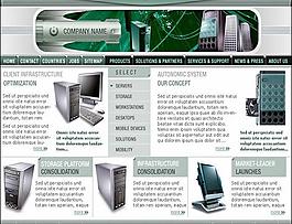 企業主機模板圖片