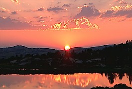 夕陽(yáng)視頻素材素材下載