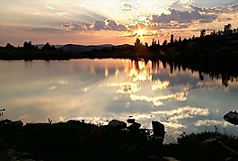 夕陽視頻素材模板下載