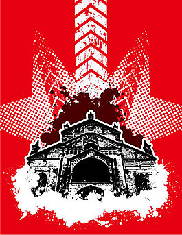 红色建筑