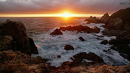夕陽視頻素材模板下載