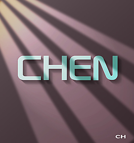 光感特效立體字