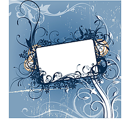 實用潮流時尚花紋背景矢量素材1