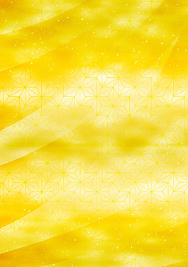 黃色點(diǎn)光底紋花紋素材