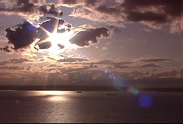 夕陽視頻素材素材下載
