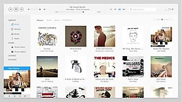 音樂APP界面設(shè)計(jì)PSD