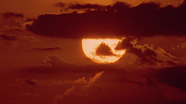 太陽天空太陽升起