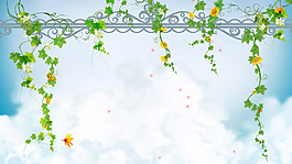 天空綠植