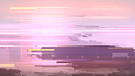 粉色光線