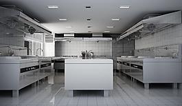 白色廚房設計