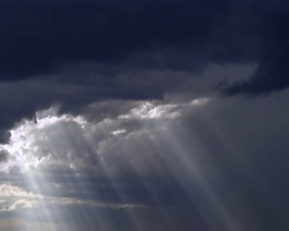天空日出云彩