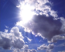 天空日出云彩素材下载