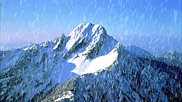 雪山大雪