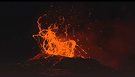 火山口