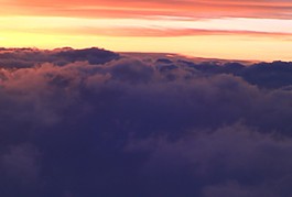 夕陽視頻素材