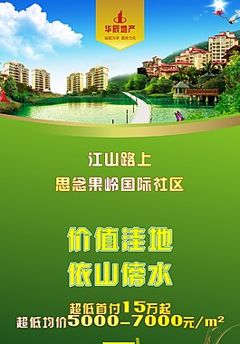 房地產(chǎn)展架