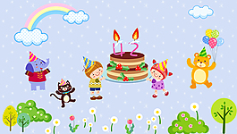 生日ppt模板