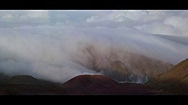 水墨云霧山峰視頻素材下載
