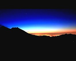夕陽視頻素材
