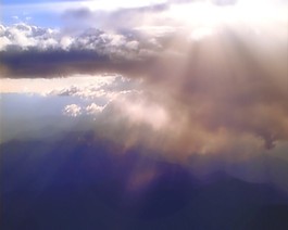 天空日出云彩
