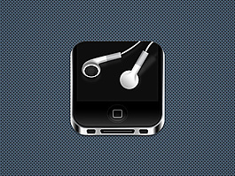 迷你ipod耳機圖標