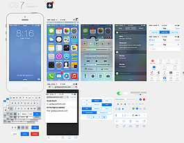 蘋果ios7系統界面