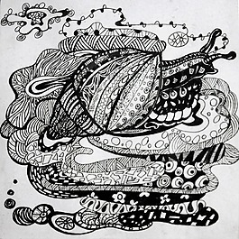 插畫(huà)蝸牛