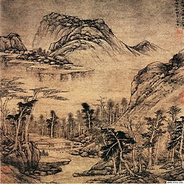 水墨山水素材