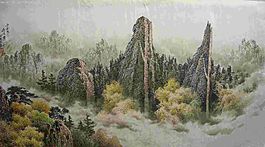 山水風景