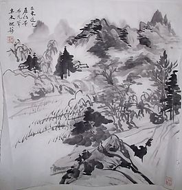 水墨畫素材