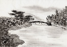 山水風景素材