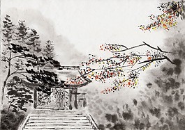 山水樹木風(fēng)景