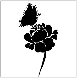 蝴蝶與花