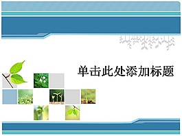 生物植物學課件PPT模板