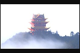 美丽的山脉风景