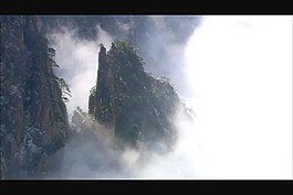 美丽的山脉风景模板下载