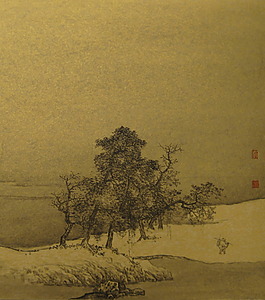 樹木山水畫