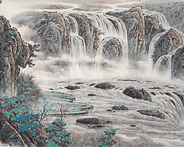 山水風景