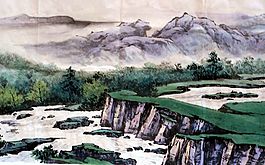 山河素材