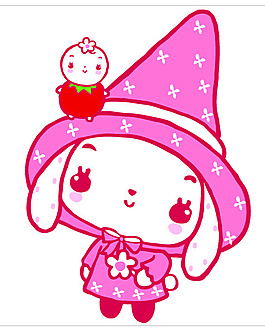 卡通人物 可愛(ài)小女孩