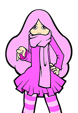 卡通 美女 紫色系列