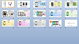 蘋果iphone5S主題ppt模板